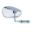 Spejl Oval Chrom, Højreright Hand