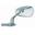 Spejl Oval Chrom, Venstreleft Hand