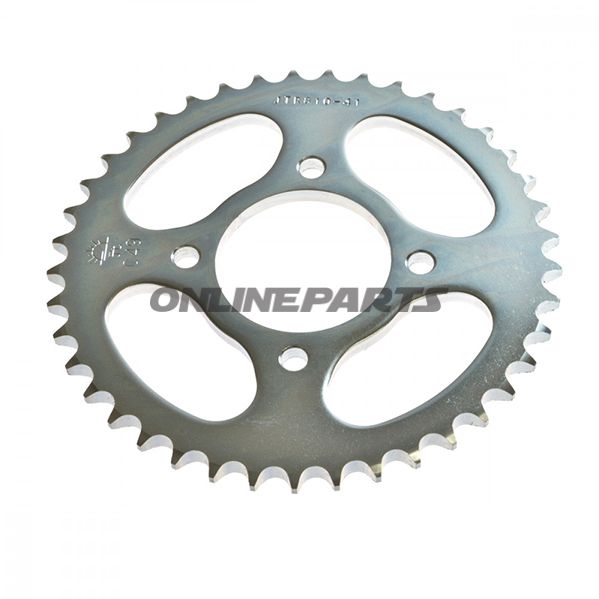 Bagtandhjul 47 T, Størrelse 428Inner Diameter 58 Bolt Spacing 78