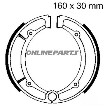 Ebc Bremsebakker Med Fjedrealtn 7860448