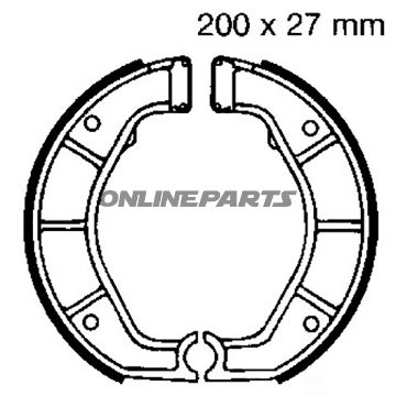 Bremsbacken Ohne Feder Ebcoder 7860943