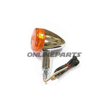 Mini Blinklys, Chromfront Left Or Rear Right