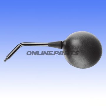 Mirror Black Round1 Piece - Fits Left & Right