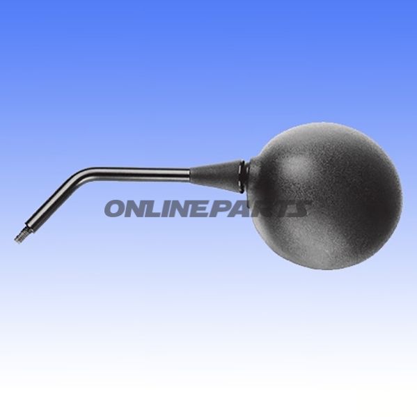 Mirror Black Round1 Piece - Fits Left & Right