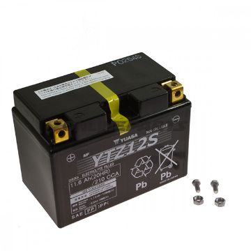 Yuasa Batteri Ytz12sfilled & Charged