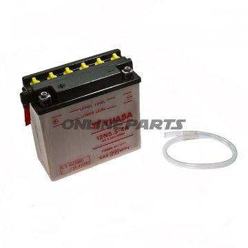 Battery 12N5.5-4A Yuasaacid Pack Separate