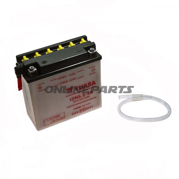 Battery 12N5.5-4A Yuasaacid Pack Separate