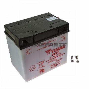 Battery Motorcycle 53030 Yuasaexcluding Acid