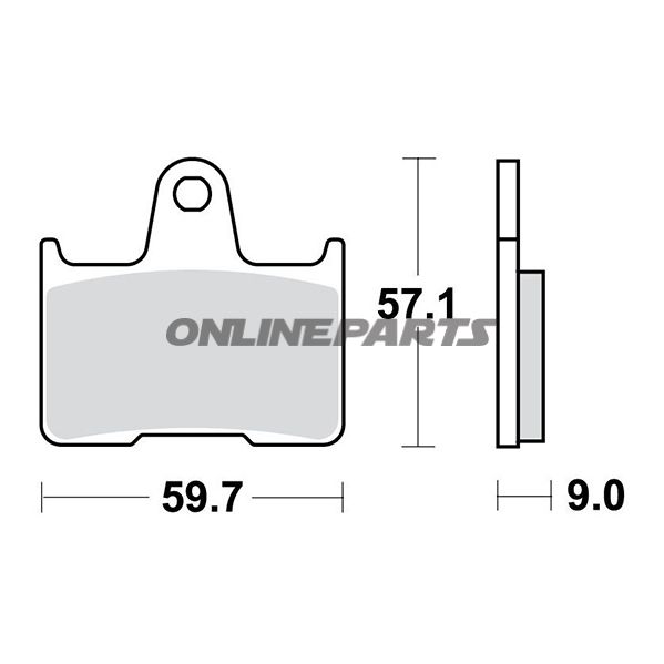 Brake Pads Sintered Trwaltn 7324023