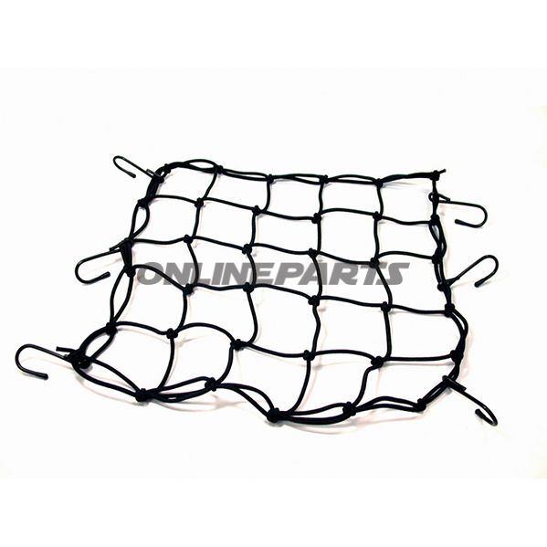Cargo Net Black Jmp40 X 40Cm 6 Hooks