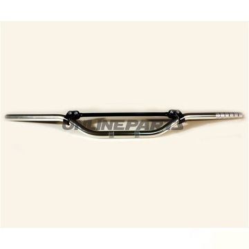 Moto Cross Handlebar With Centre Bracesilver Mid Height