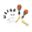 Indicator Light Oxeye Jmpshort Orange Chrome