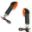 Mini Indicator Cateye Jmplong Black Orange Glass