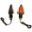 Jmp Mini Indicator Tri Lookshort Stem - Clear Glass