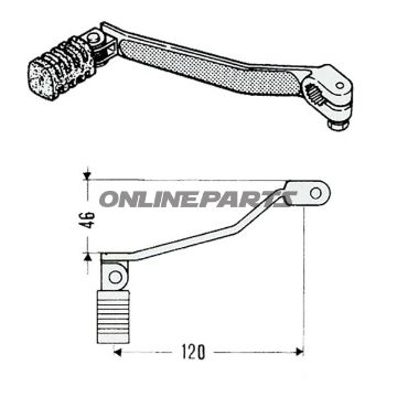 Gear Lever Black