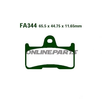 Brake Pads Sintered R Ebc Fa344raltn 7874605