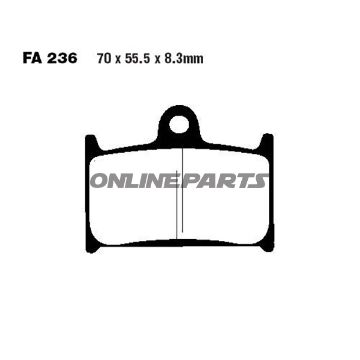 Brake Pads Std Ebc Fa236altn 7872021