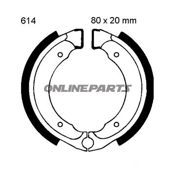 Brake Shoes Inc Springs Ebc