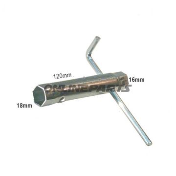 Spark Plug Tool Sw16/182 In 1 With Angled Handle Jmp