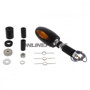 Indicator Bl 1000Black Aluminium