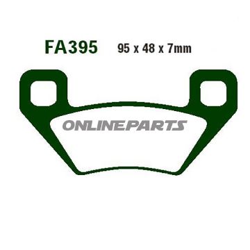 Brake Pads Sintered R Ebc Fa395raltn 7874449