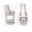 Mirror Holder Chrome7/8 Inch
