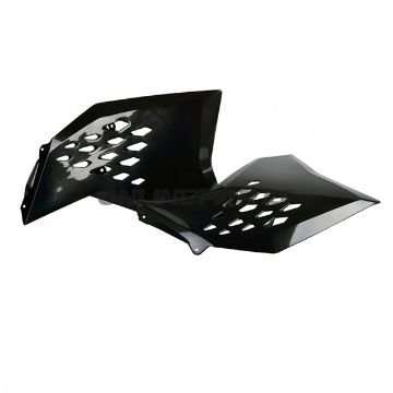 Radiator Scoops Black.