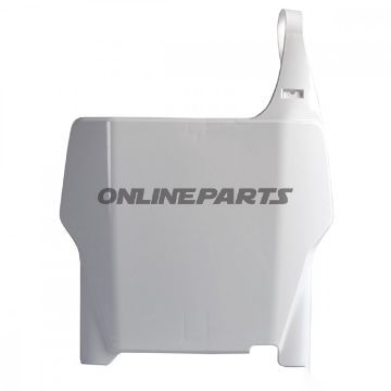 Number Plate White
