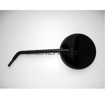 Mirror Black Round1 Piece - Fits Left & Right