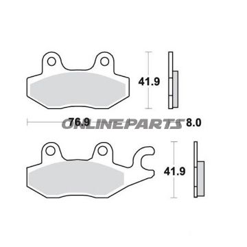 Brake Pads Sintered Trwaltn 7320518/7329022