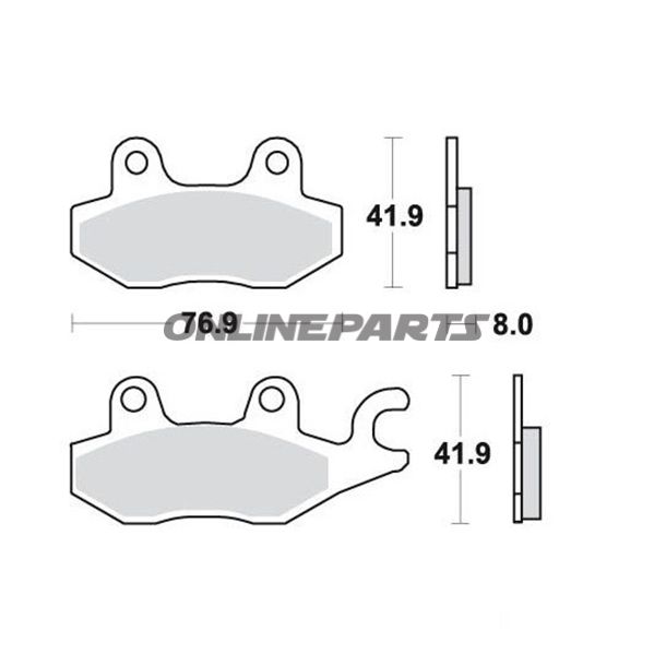 Brake Pads Sintered Trwaltn 7320518/7329022
