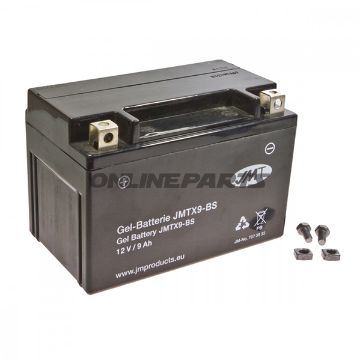 Battery Motorcycle Ytx9-Bs Gel Jmtfilled & Charged