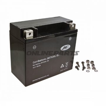 Battery Motorcycle Ytx20l-Bs Geljmtfilled & Charged