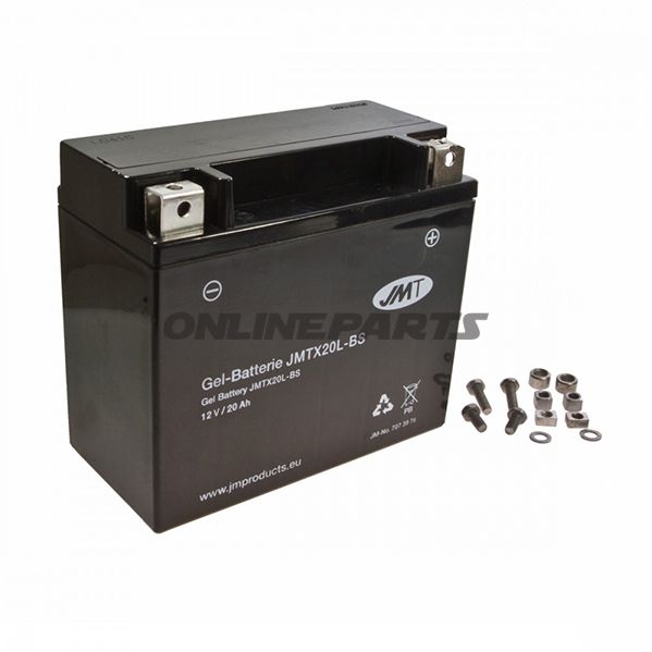 Battery Motorcycle Ytx20l-Bs Geljmtfilled & Charged
