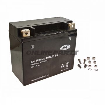 Battery Motorcycle Ytx20-Bs Gel Jmtfilled & Charged
