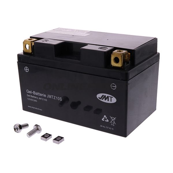 Battery Motorcycle Ytz10s Gel Jmtfilled & Charged