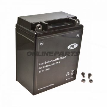 Battery Motorcycle Yb12a-A Gel Jmtyuasa 7070303 3034 6On 9065
