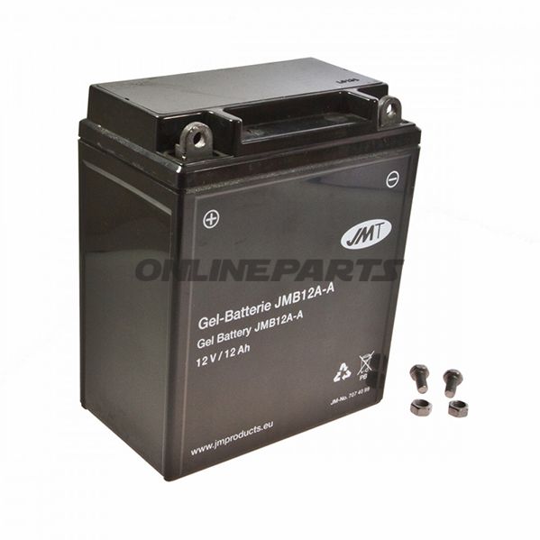 Battery Motorcycle Yb12a-A Gel Jmtyuasa 7070303 3034 6On 9065