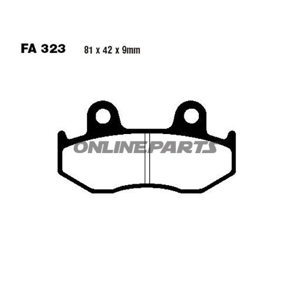 Brake Pads Scooter Ebc Sfa323oder 7870217