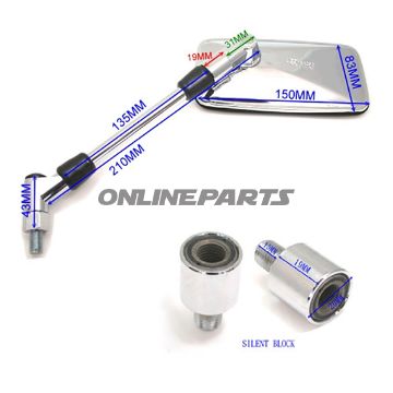 Mirror Chrome Jmpright Hand