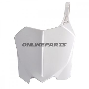 Number Plate White