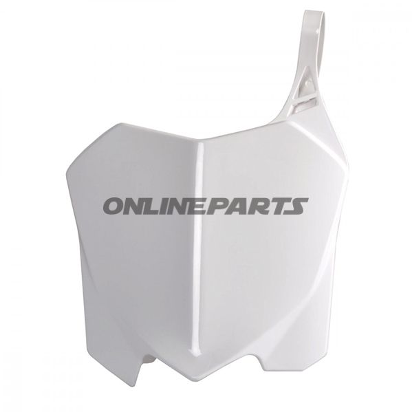 Number Plate White