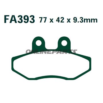 Brake Pads Scooter Ebc Sfa393oder 7874431