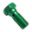 Banjo Bolt Single M10x1.25 Greenalu Grün