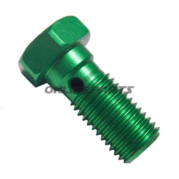 Banjo Bolt Single M10x1.25 Greenalu Grün