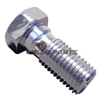 Banjo Bolt Single M10x1.25 Chromealu Chrom