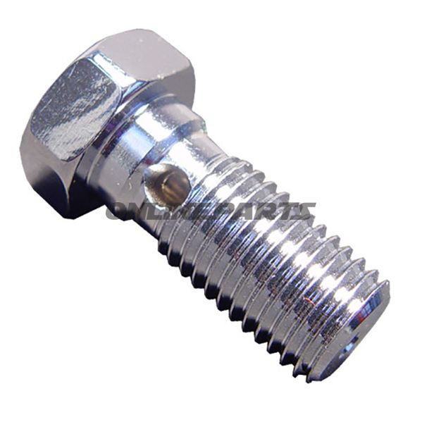 Banjo Bolt Single M10x1.25 Chromealu Chrom