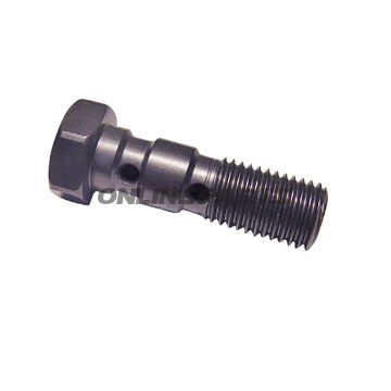 Banjo Bolt Double M10x1.25 Anthracitealu Anthrazit