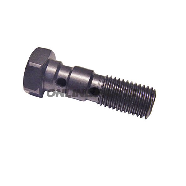 Banjo Bolt Double M10x1.25 Anthracitealu Anthrazit