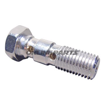 Banjo Bolt Double M10x1.25 Chromealu Chrom